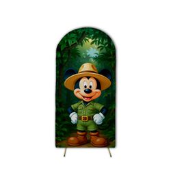 Capa Painel Romano Tema Mickey Safari 3 - 1971 - ESTAMPARIA NET 
