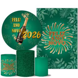 Trio Capas + Painéis Casado Feliz Ano Novo 7 Veste Fácil - 00036426E - ESTAMPARIA NET 