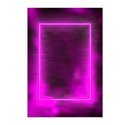 Painel Retangular Neon 7 - 1943 - ESTAMPARIA NET 