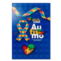 Painel Retangular Passa Varão 1,50x2,20 Tema Abril Azul - 7632 - ESTAMPARIA NET 