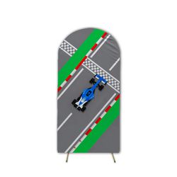  Capa de Painel Romano Veste Fácil C/ Elástico Tema Carro de Corrida 3 - 7557 - ESTAMPARIA NET 