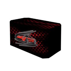 Capa de Mesa Descorativa Veste Fácil Tema Carro de Corrida - 7532 - ESTAMPARIA NET 