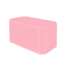 Capa de Mesa Descorativa Veste Fácil Tema Chá de Bebê Menina - 7545 - ESTAMPARIA NET 