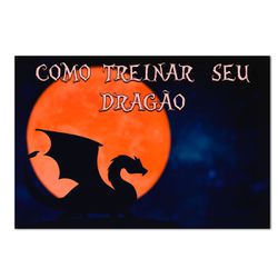 Painel Retangular Horizontal Como Treinar o Seu Dragão 2 - 7531 - ESTAMPARIA NET 