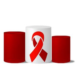 Trio de Capas de Cilindros Veste Fácil C/ Elástico Tema Dezembro Vermelho - 7628 - ESTAMPARIA NET 