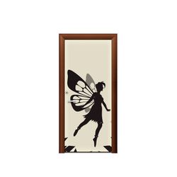 Capa De Porta Veste Fácil Decorativa Tema Fadas Encantadas - 7549 - ESTAMPARIA NET 