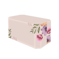 Capa de Mesa Descorativa Veste Fácil Tema Floral 17 - 7547 - ESTAMPARIA NET 