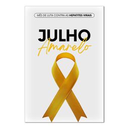 Painel Retangular Passa Varão 1,50x2,20 Tema Julho Amarelo - 7643 - ESTAMPARIA NET 