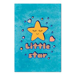 Painel Retangular Passa Varão 1,50x2,20 Tema Little Star - 7558 - ESTAMPARIA NET 