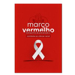 Painel Retangular Passa Varão 1,50x2,20 Tema Março Vermelho - 7647 - ESTAMPARIA NET 