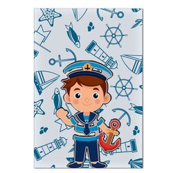 Painel Retangular Marinheiro 2 - 7533 - ESTAMPARIA NET 