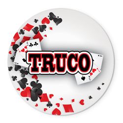 Painel Redondo Veste Fácil C/ Elástico 1,50x1,50 Tema Truco - c10 - ESTAMPARIA NET 