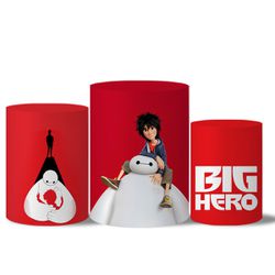 Trio Capas Cilindro Tema Operação Big Hero Veste Fácil - 9513 - ESTAMPARIA NET 