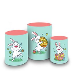 Trio Capas Cilindros Tema Páscoa 6 - 1316 - ESTAMPARIA NET 