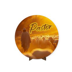 Painel Redondo 50x50 Veste Fácil Pastor - 1972 - ESTAMPARIA NET 