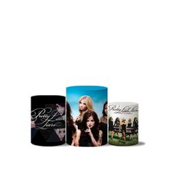 Trio Capas Cilindros Veste Fácil Pretty Little Liars - 1903 - ESTAMPARIA NET 