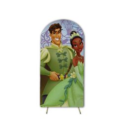 Capa Painel Romano Princesa e o Sapo - 0742 - ESTAMPARIA NET 
