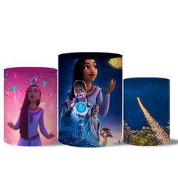 Trio Capas Cilindro Tema Veste Fácil Princesa Wish - 9518 - ESTAMPARIA NET 