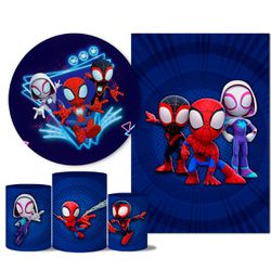 Trio Capas + Painéis Casado Spidey - 1180 - ESTAMPARIA NET 