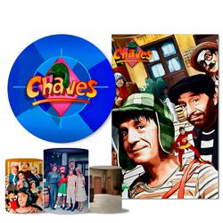 Trio Capas + Painéis Casado Turma do Chaves - 1161 - ESTAMPARIA NET 