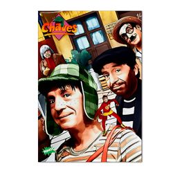 Painel Festa Retangular Turma do Chaves - 1161 - ESTAMPARIA NET 