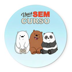 Painel Temático Urso sem Curso Veste Fácil C/ Elástico - 7284 - ESTAMPARIA NET 