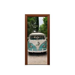 Capa de Porta Veste Facil Com Elástico Tema Kombi - 9561 - ESTAMPARIA NET 