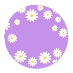 Painel Temático Margarida Lilas Veste Fácil C/ Elástico - Margarida 4 - ESTAMPARIA NET 