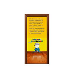Capa de Porta Veste Facil Com Elástico Tema Menino Maluquinho - 9573 - ESTAMPARIA NET 