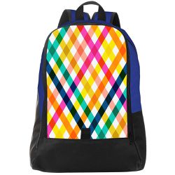 Mochila Escolar Geometric Estilo Conforto - 00033734E - ESTAMPARIA NET 