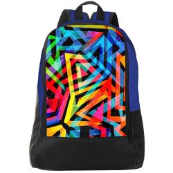 Mochila Escolar Geometric Estilo Conforto - 00033741E - ESTAMPARIA NET 