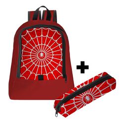 Mochila Infantil Masculina C/ Estojo - 00036140E - ESTAMPARIA NET 