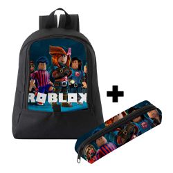 Mochila Infantil Masculina Trendy Estilo Conforto C/ Estojo - 00036000E - ESTAMPARIA NET 