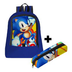 Mochila Infantil Masculina Trendy C/ Estojo - 00035989E - ESTAMPARIA NET 