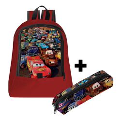 Mochila Infantil Masculina C/ Estojo - 00036119E - ESTAMPARIA NET 