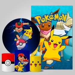 Trio Capas + Painéis Casado Pokemeon Veste Fácil - 0156 - ESTAMPARIA NET 