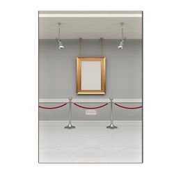 Painel Vazado Retangular Tema Museu - 1788 - ESTAMPARIA NET 