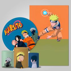 Trio Capas + Painéis Casado Tema Naruto Novo Veste Fácil - 9535 - ESTAMPARIA NET 