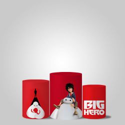 Trio Capas Cilindro Tema Operação Big Hero Veste Fácil - 9512 - ESTAMPARIA NET 