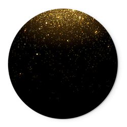 Painel Temático Glitter Preto/Dourado Veste Fácil C/ Elástico - Glitter 1 - ESTAMPARIA NET 