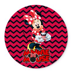 Painel Redondo Abre Fácil Tema Minnie Mouse - 0784 - ESTAMPARIA NET 