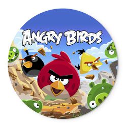 Painel Temático Angry Birds Veste Fácil C/ Elástico - 0195 - ESTAMPARIA NET 