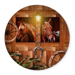 Painel Temático Cavalos Veste Fácil C/ Elástico - 00028723E - ESTAMPARIA NET 