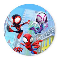 Painel Temático Spidey e Seus Amigos Veste Fácil C/ Elástico - 0438 - ESTAMPARIA NET 