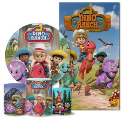 Trio Capas + Painéis Casado Tema Dino Ranch Veste Fácil - 0011 - ESTAMPARIA NET 