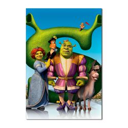 Painel Festa Retangular Tema Shrek - 0023 - ESTAMPARIA NET 