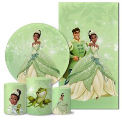 Trio Capas + Painéis Casado Princesa e o Sapo Veste Fácil - 0742 - ESTAMPARIA NET 