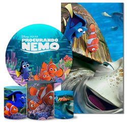 Trio Capas + Painéis Casado Procurando Nemo Veste Fácil - 0769 - ESTAMPARIA NET 