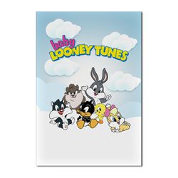 Painel Festa Retangular Looney Tunes Baby - 046 - ESTAMPARIA NET 