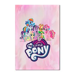 Painel Festa Retangular Little Pony 2 - 0758 - ESTAMPARIA NET 